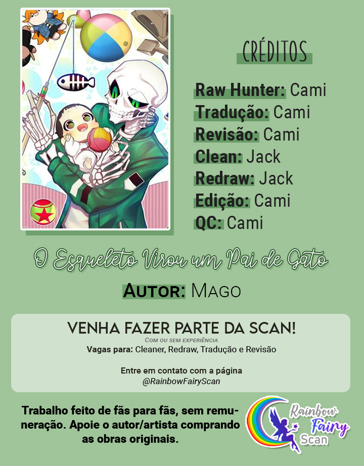 O esqueleto virou um pai de gato-Chapter 60